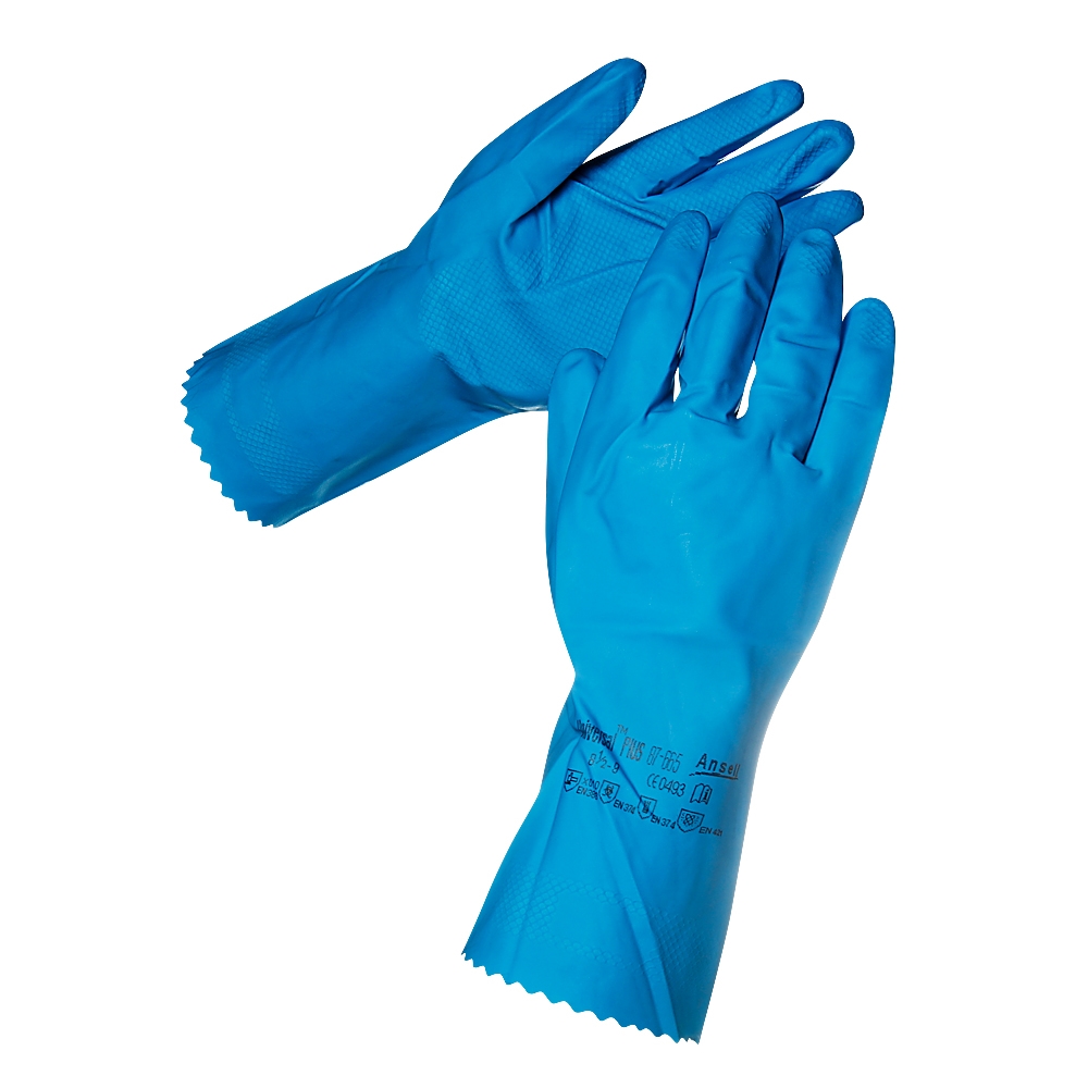 Перчатки ANSELL ALPHATEC 87-665 — Защита от химикатов и микроорганизмов