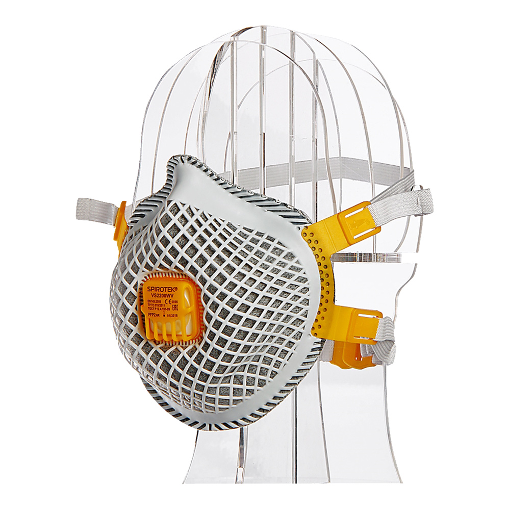 Полумаска фильтрующая (респиратор)  SPIROTEK VS 2200WV — Полумаски фильтрующие (респираторы)