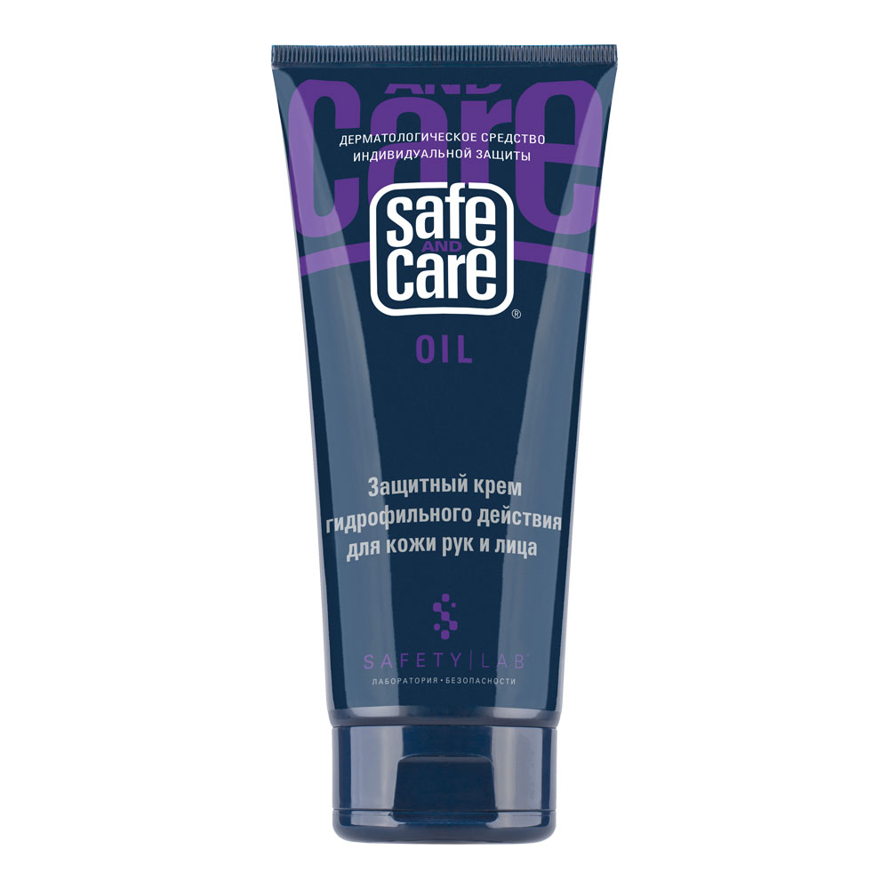 Крем защитный Safe and Care OIL гидрофил.действ. для кожи рук и лица — Защита кожи