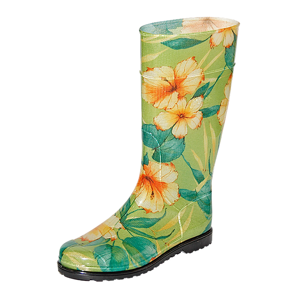 Сапоги ЖЕНСКИЕ высокие с рисунком РС16С — Спецобувь из пвх
