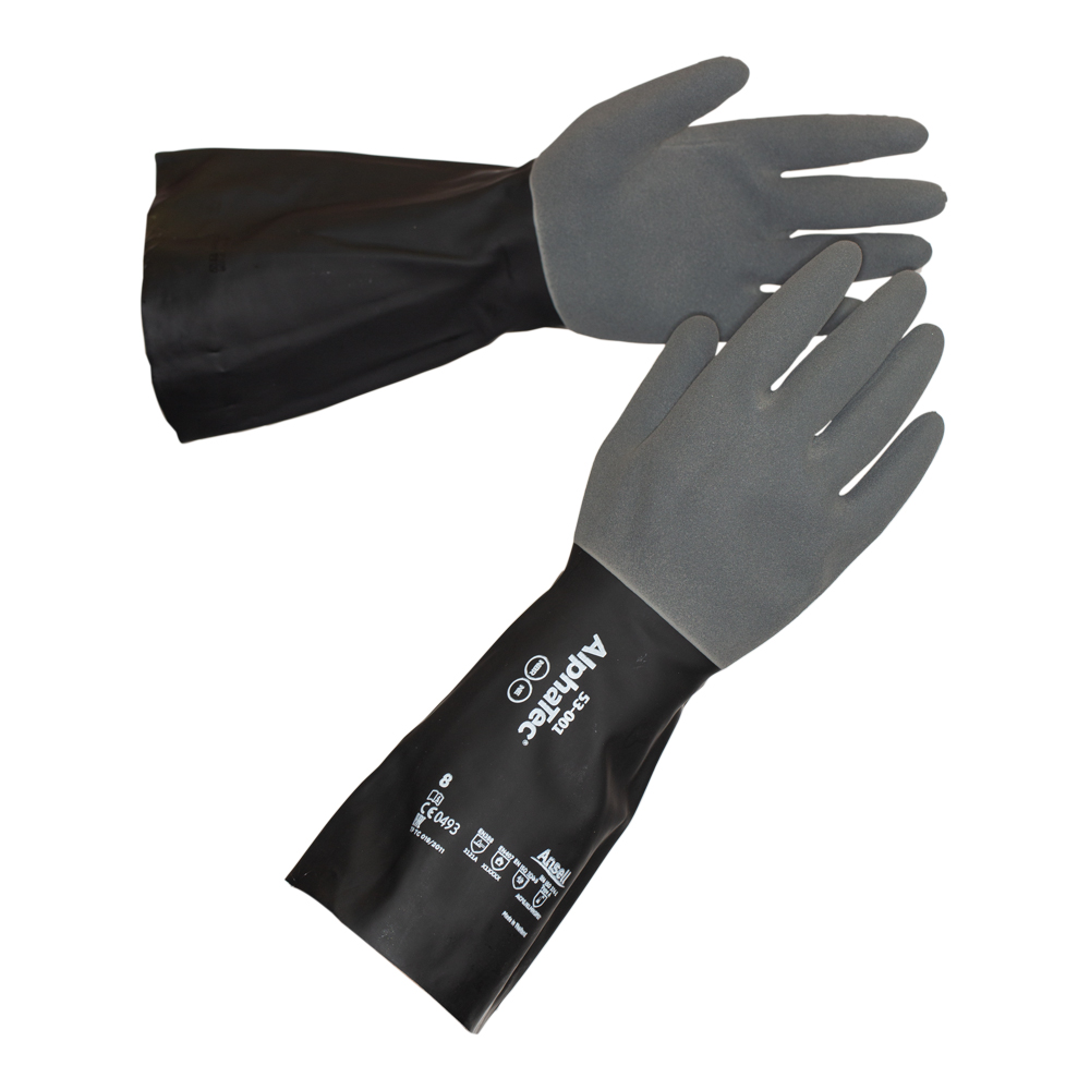 Перчатки ANSELL ALPHATEC  53-001 — Защита от химикатов и микроорганизмов