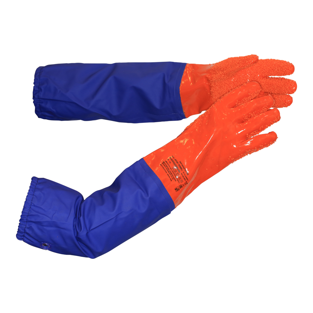 Перчатки с нарукавниками «БРИГ ПЛЮС» — Защита от химикатов и микроорганизмов