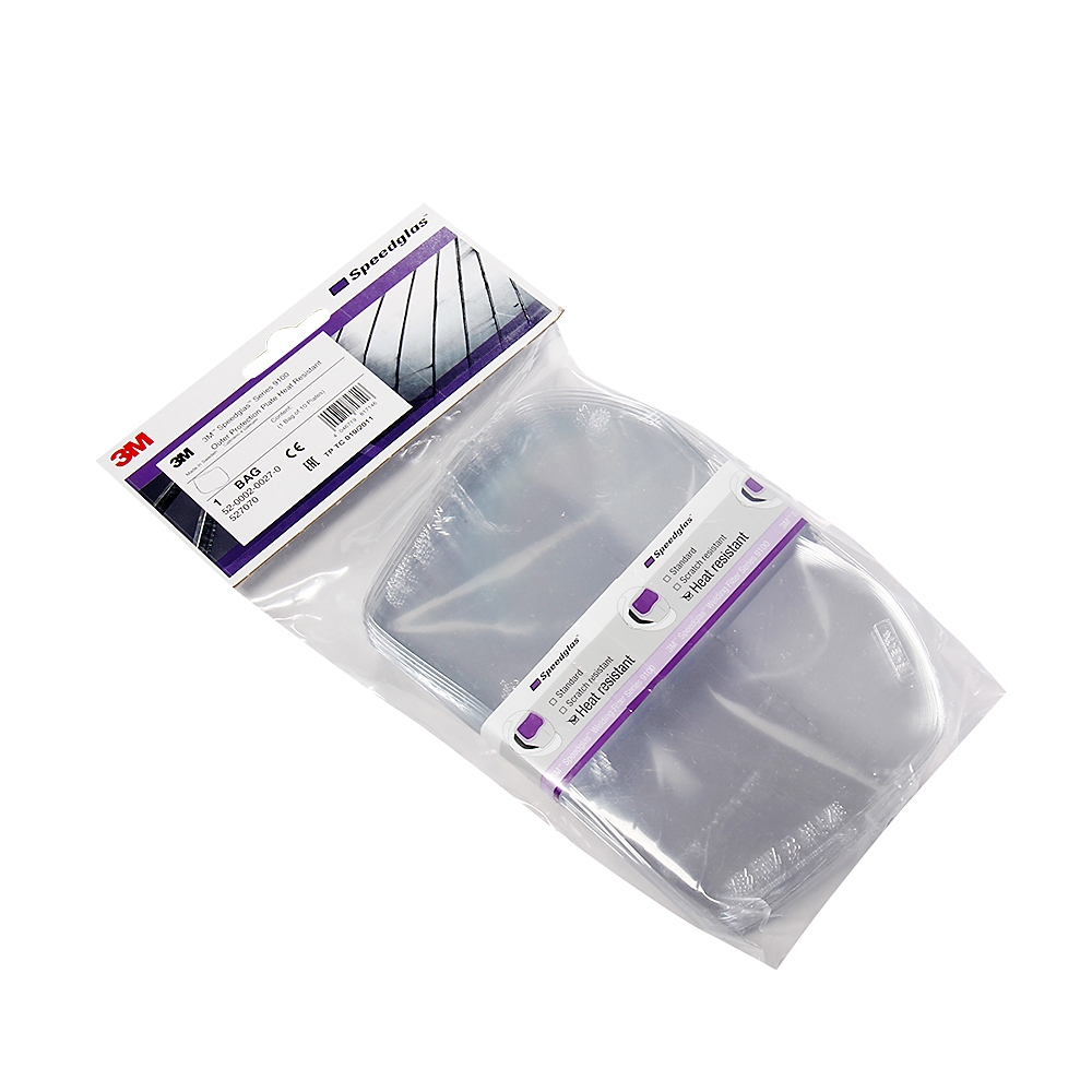 Пластина защитная 3M SPEEDGLAS наружная 9100 527001 — Щитки сварочные