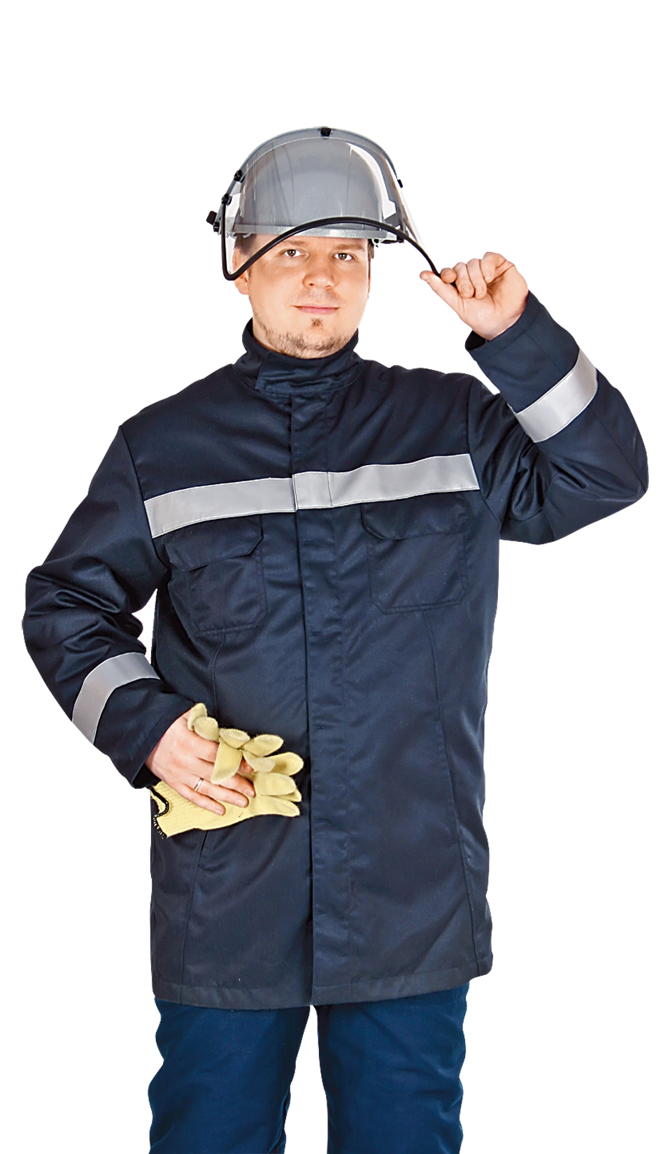 Куртка-накидка ЭЛЕКТРА КН-27 СО универсальная — Защита от электрической дуги