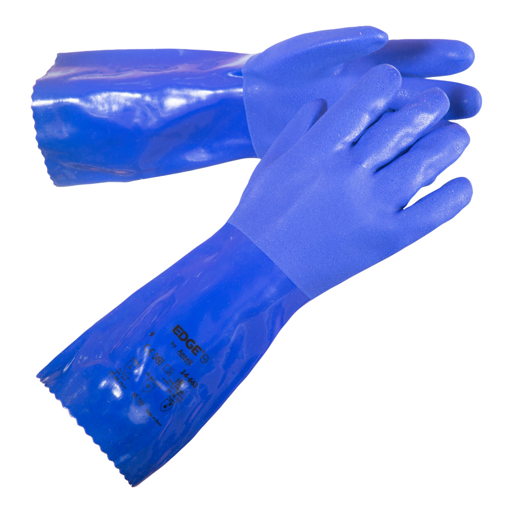 Перчатки ANSELL EDGE 14-663 — Защита от химикатов и микроорганизмов