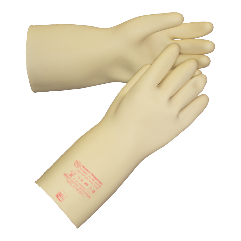 Перчатки МЕРИОН-Спецодежда диэлектрические класс 1 — Защита от электрического тока