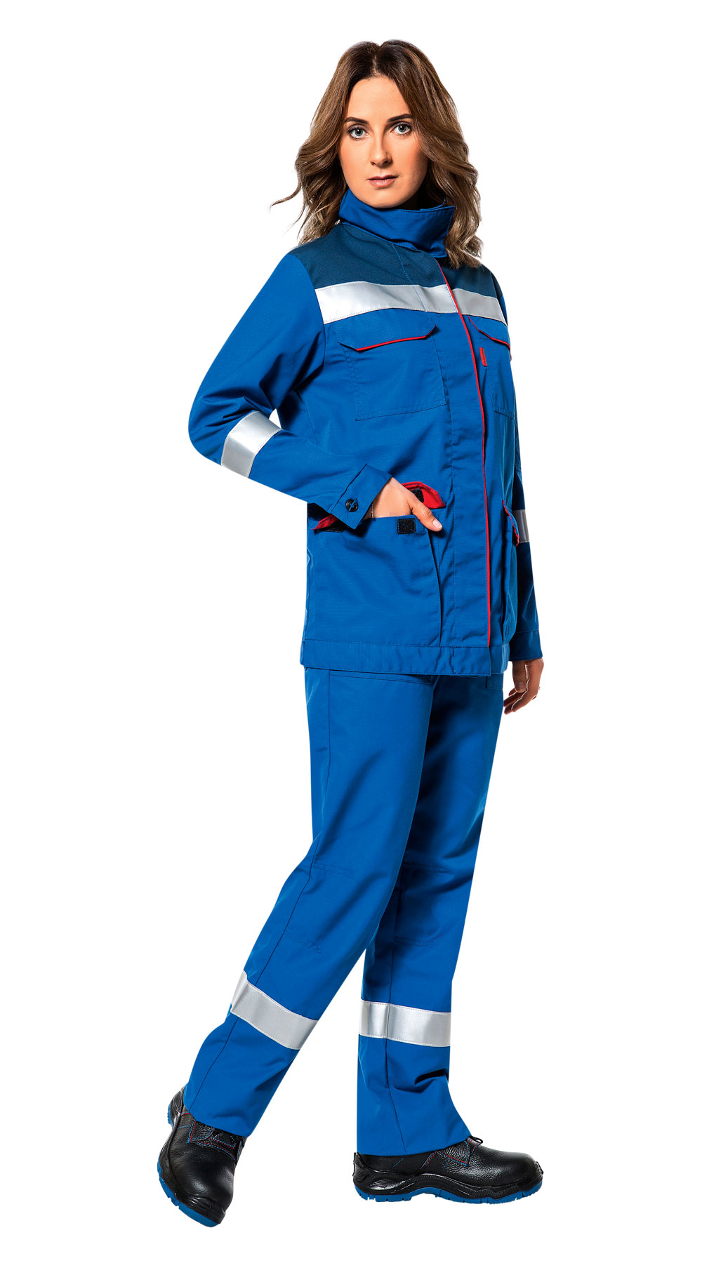 Костюм ЭЛЕКТРА ЛН-12 женский (кур+бр) — Электра из арамидной ткани номекс