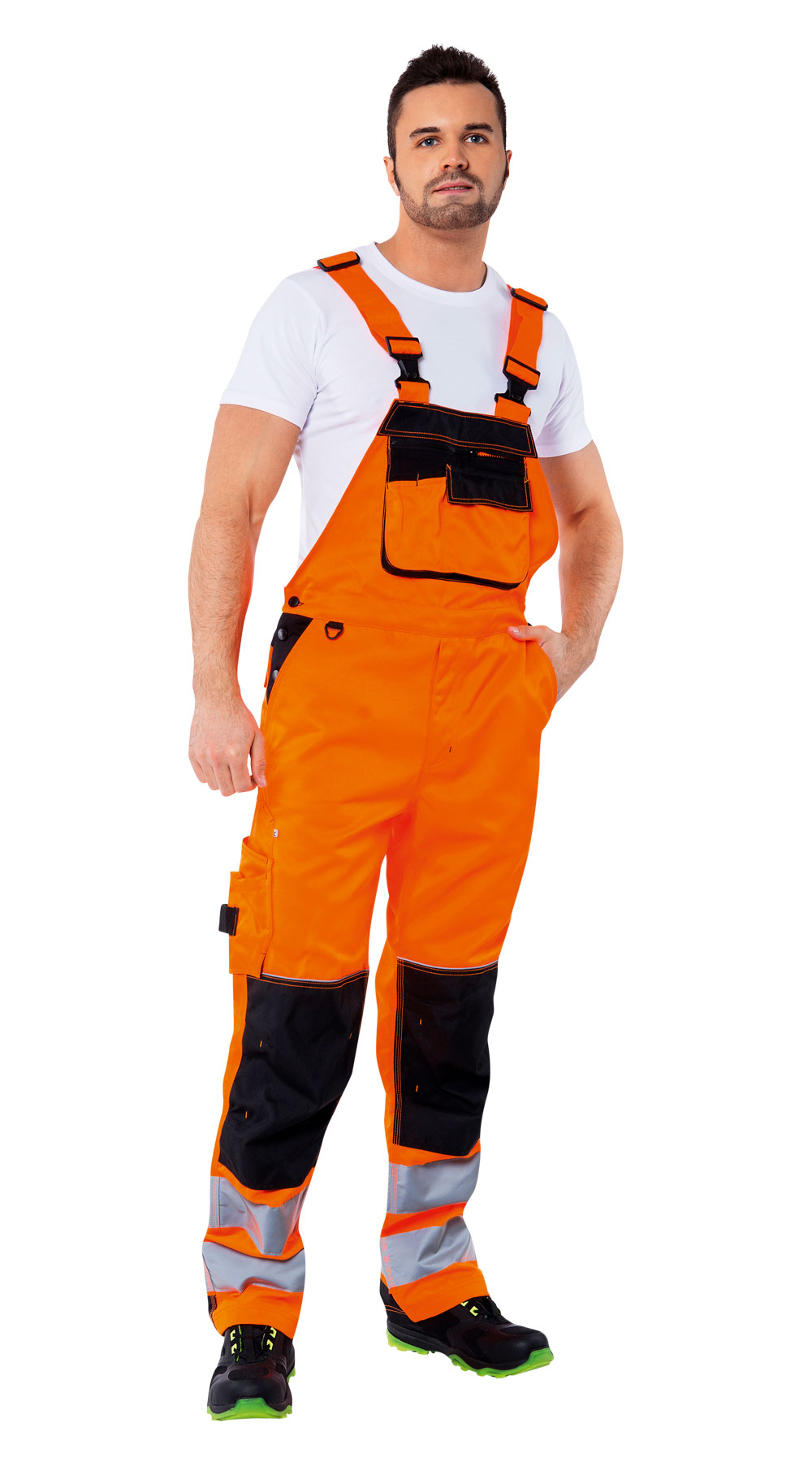 Полукомбинезон CERVA НОКСФИЛД ХАЙ-ВИЗ — Сигнальная одежда