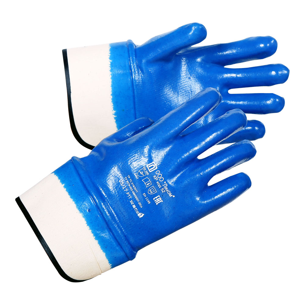 Перчатки ЛИКОМ ПОЛИЗАР НМС 52 крага — Защита от механических рисков