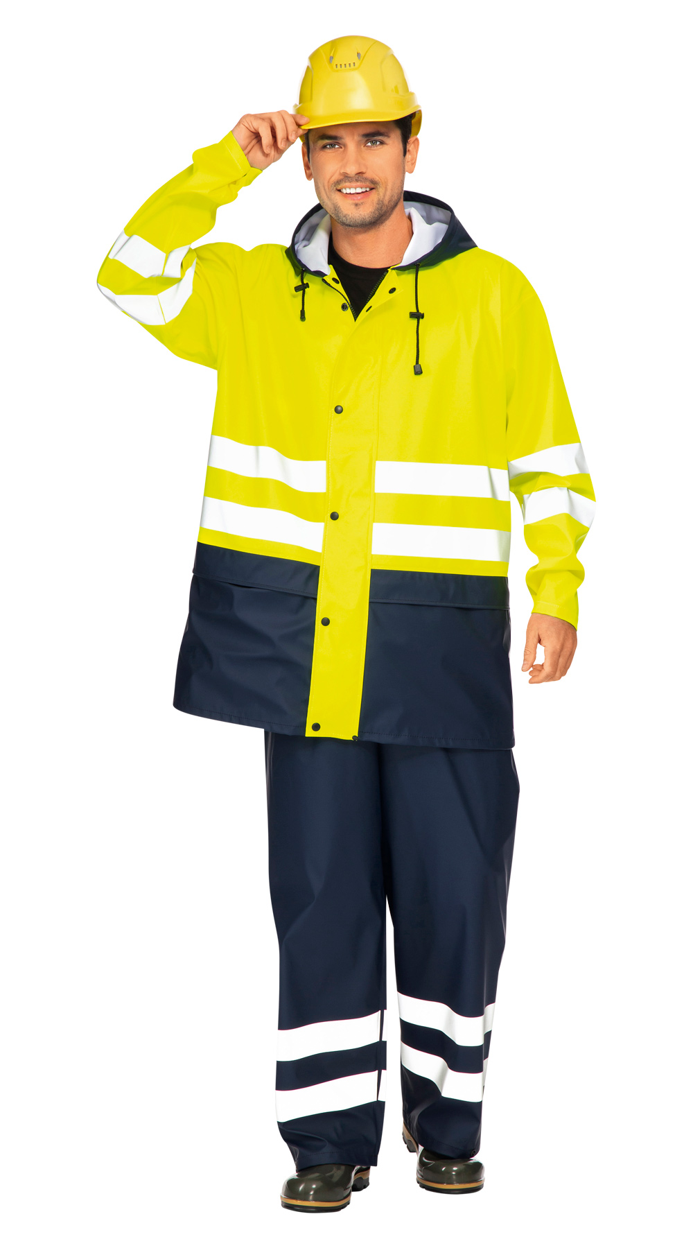 Костюм ТАЙФУН сигнальный П003.3-11С — Сигнальная одежда