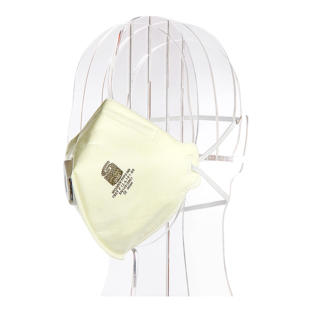 Полумаска фильтрующая (респиратор)  SPIROTEK SH3300V с клапаном — Полумаски фильтрующие (респираторы)