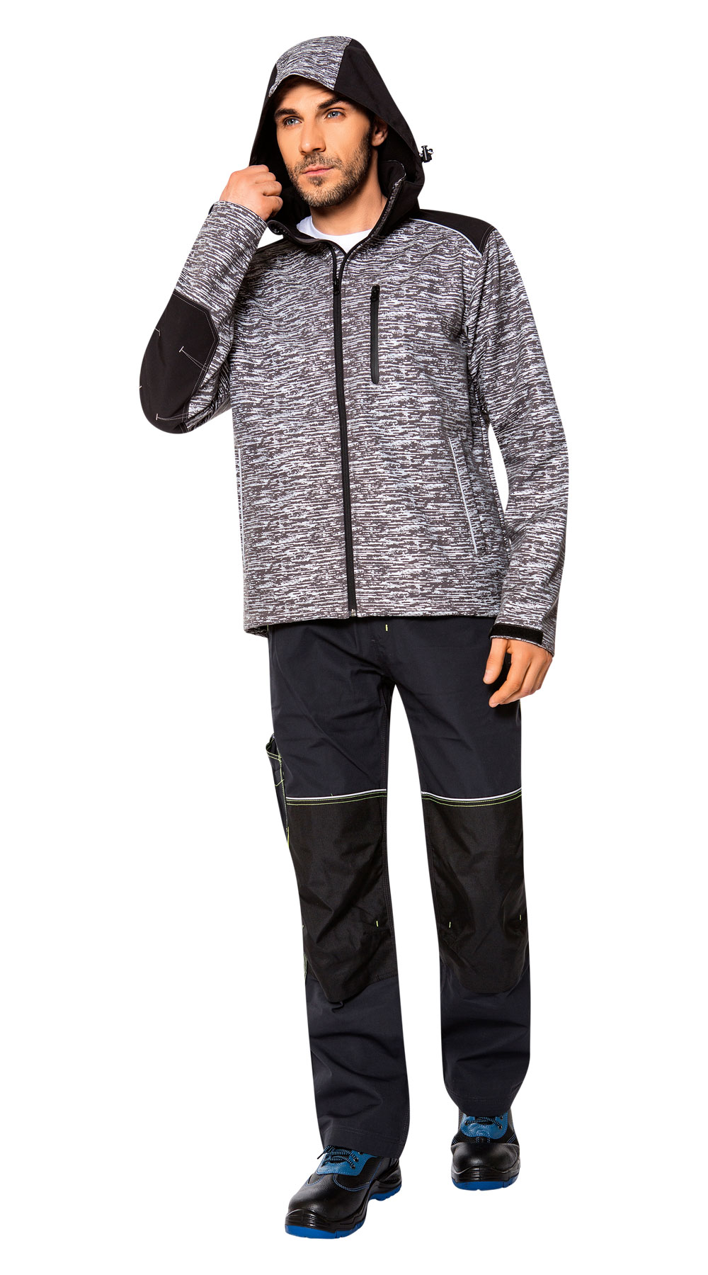 Куртка CERVA НОКСФИЛД СОФТШЕЛЛ — Одежда из флиса