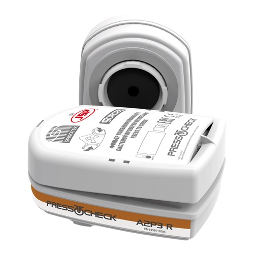 Фильтр (пар) SPIROTEK A2P3 R Press-to-check BMN740-000-60 комбинир. — Респираторы противогазоаэрозольные и противогазовые