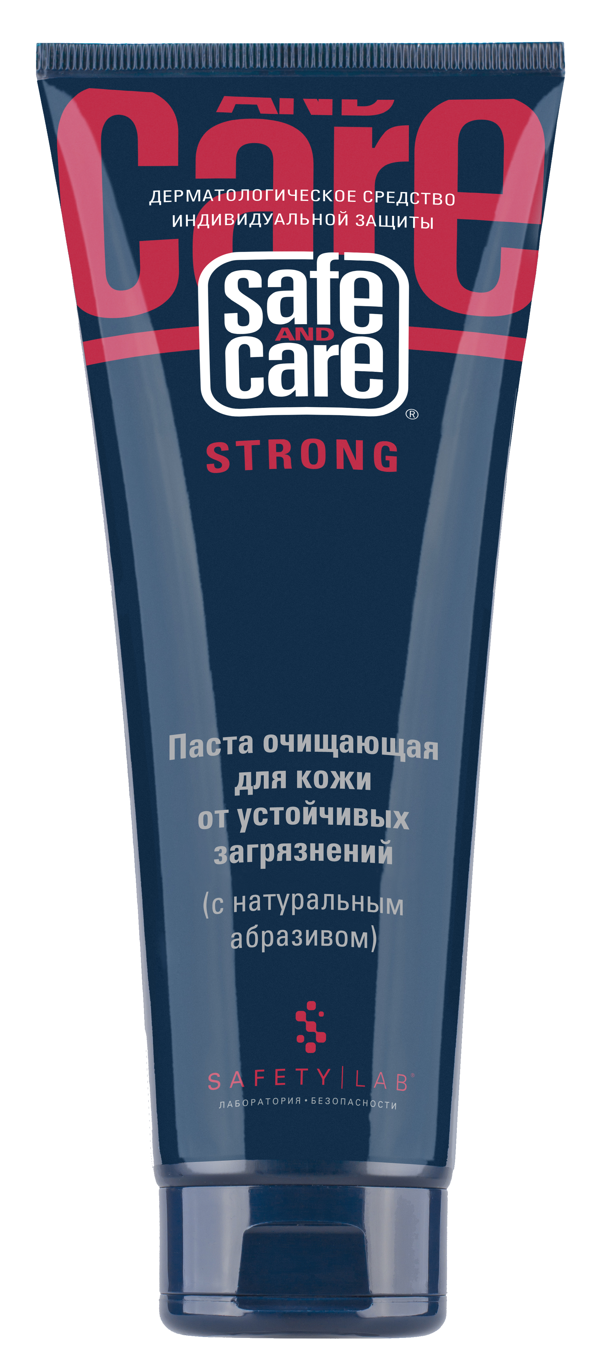 Паста Safe and Care СТРОНГ для очистки рук от устойчивых загрязнений — Защита кожи