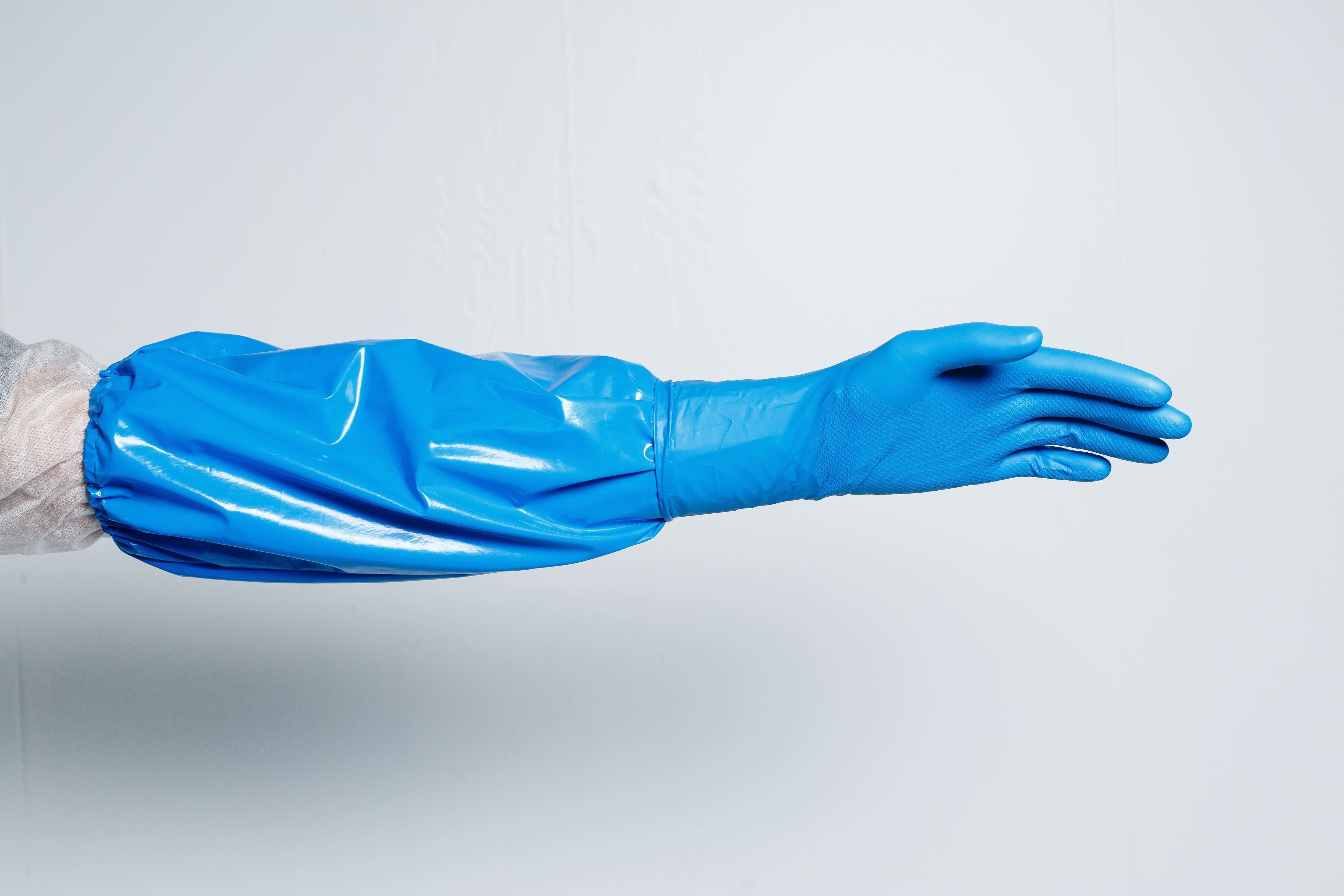 Нарукавник HACCPER арт.550250 Uretex Safegrip 150мкм,460х220мм — Средства защиты опз