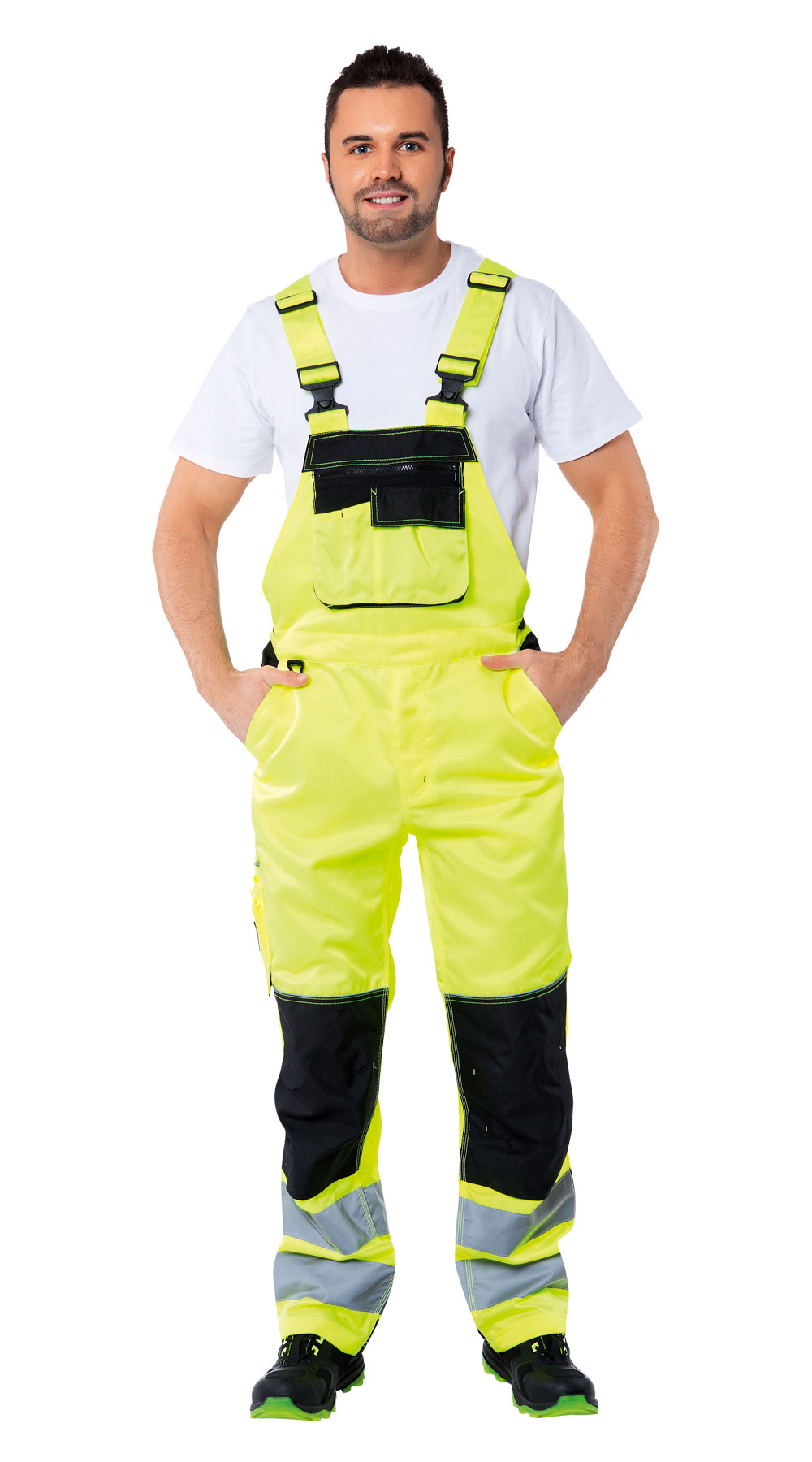 Полукомбинезон CERVA НОКСФИЛД ХАЙ-ВИЗ — Сигнальная одежда