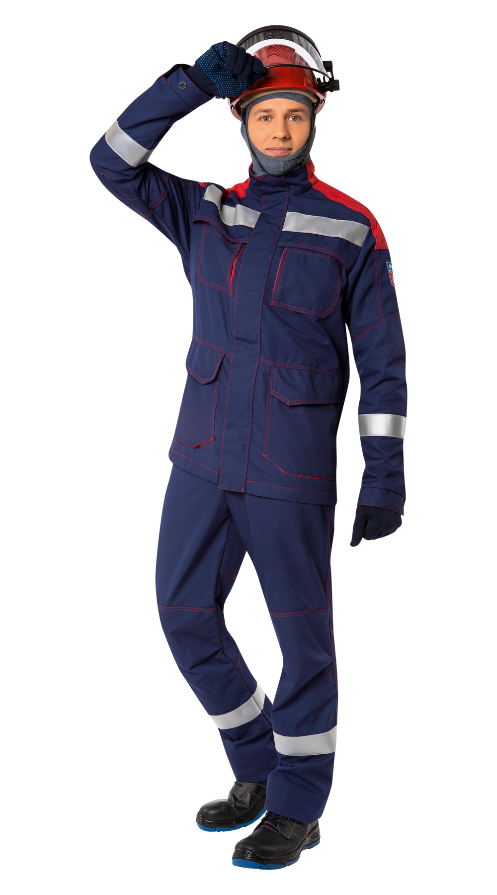 Костюм ЭЛЕКТРА Л-5 ПРО (кур+бр) мужской — Электра из арамидной ткани протерм