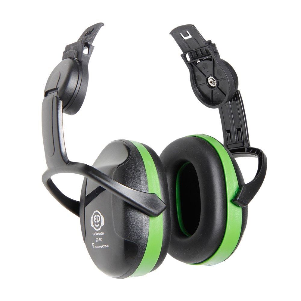 Наушники противошумные EAR DEFENDER ГРИН крепление — Наушники противошумные