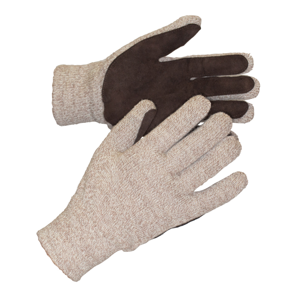 Перчатки П1780-2 (Январь Ультра) полушерст.с наклад.из спилка — Защита от пониженных температур