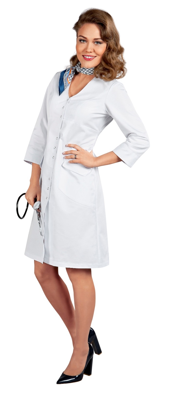 Халат КАМЕНИ — Медицинская спецодежда