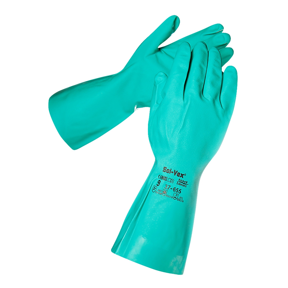 Перчатки ANSELL СОЛВЕКС — Защита от химикатов и микроорганизмов