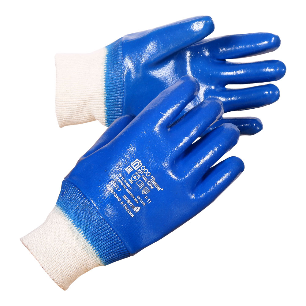 Перчатки ЛИКОМ ПОЛИЗАР НМС 52/М манжета — Защита от механических рисков