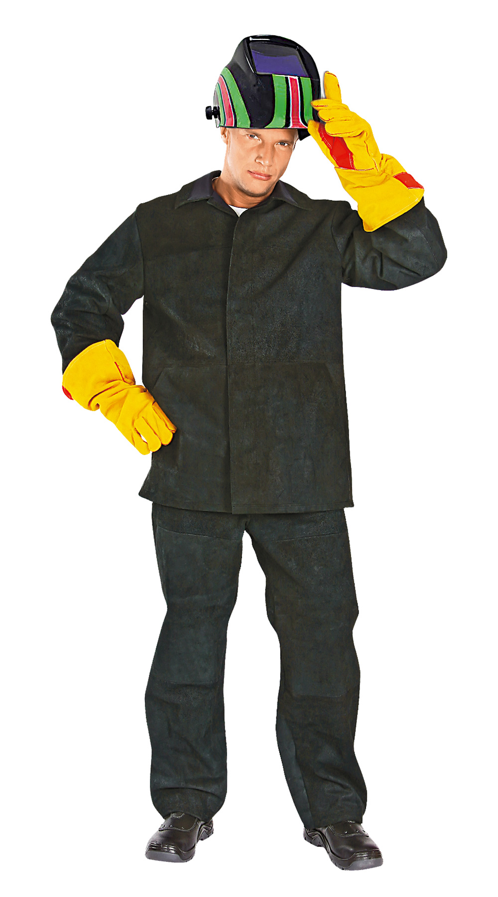 Костюм цельноспилковый ВС01 — Спецодежда для сварщиков