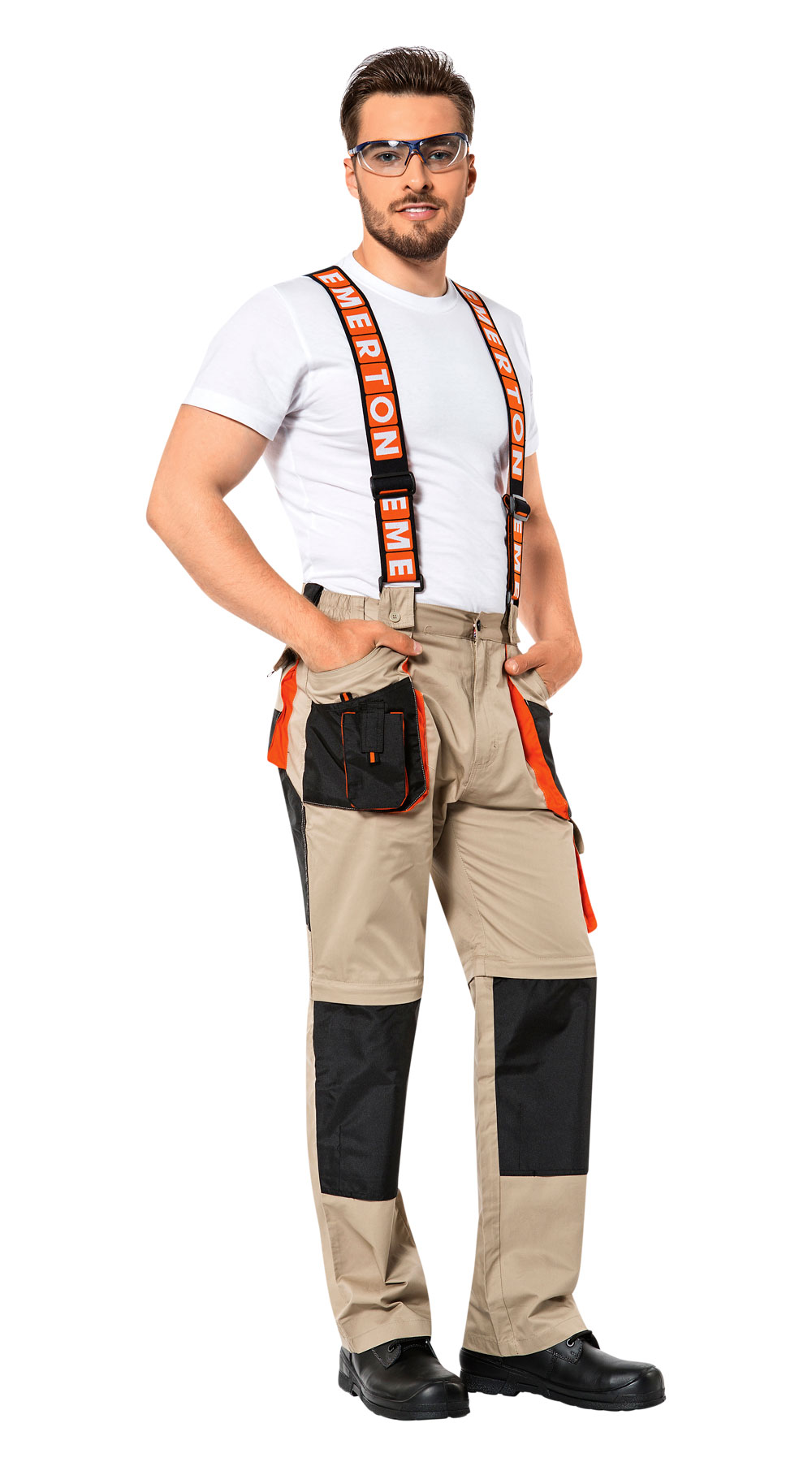 Брюки CERVA ЭМЕРТОН САММЕР (на лямках) — Спецодежда летняя