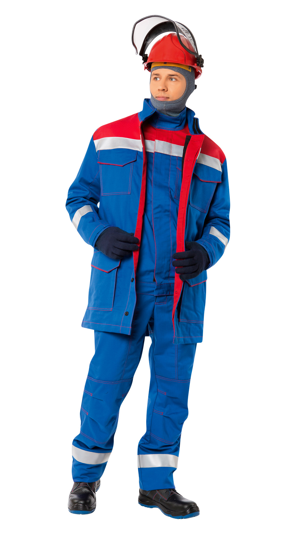 Куртка-накидка ЭЛЕКТРА К-21 БИО СО мужская — Электра из хлопковой ткани биотерм