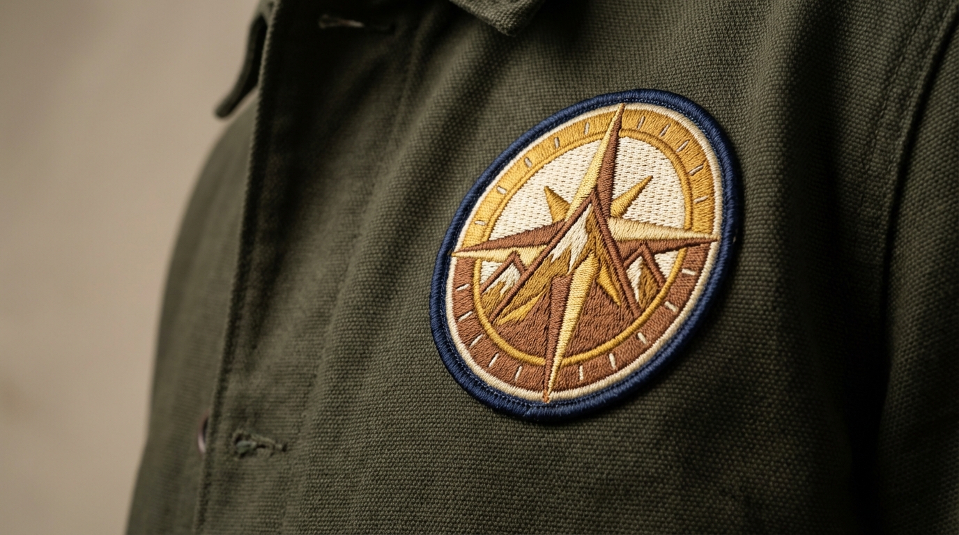 Пример нанесения логотипа на спецодежду — готовое изделие